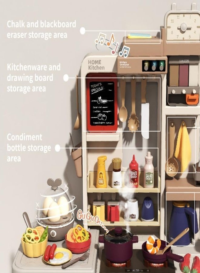 CIRBOX 88 PCS Big Kitchen Playset with Cereal Container & Mini Planter Kitchen Toy for Boys Girls- Pretend Food for Toddlers Kids Toy Set (3-10 Years)(Multicolor) - Image 3